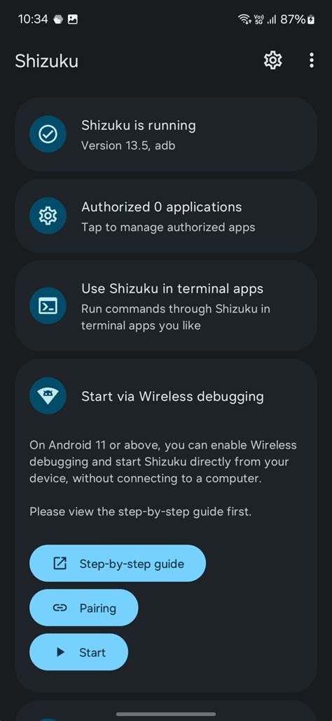 Download Shizuku — A new method for Root Privileges on Android [Do.